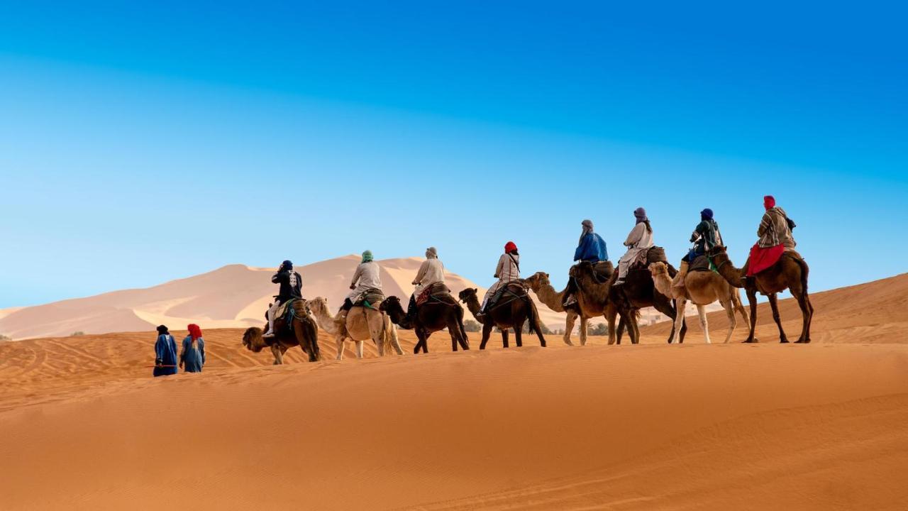 Les Roches Desert Camp Merzouga Exterior photo