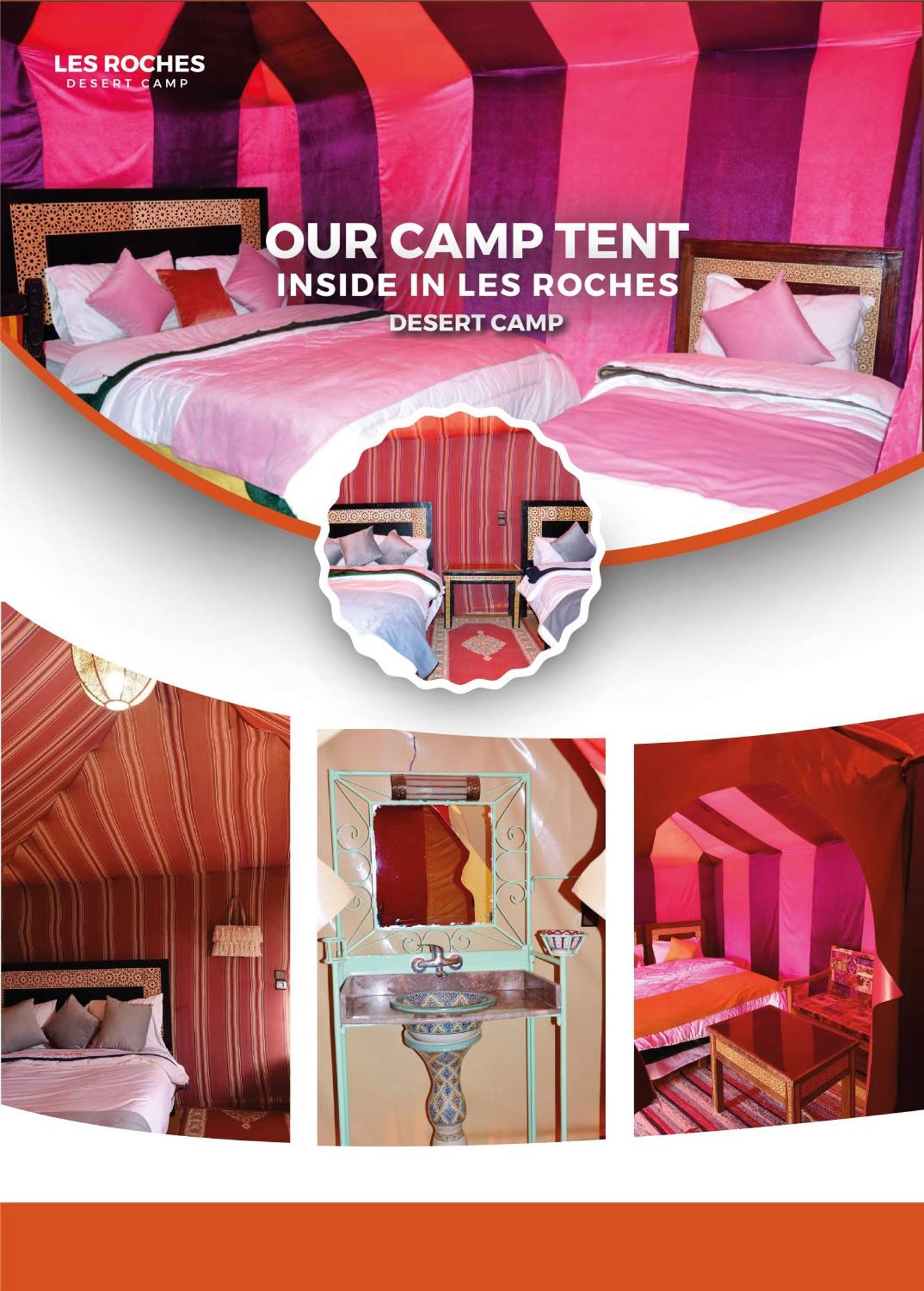 Les Roches Desert Camp Merzouga Exterior photo