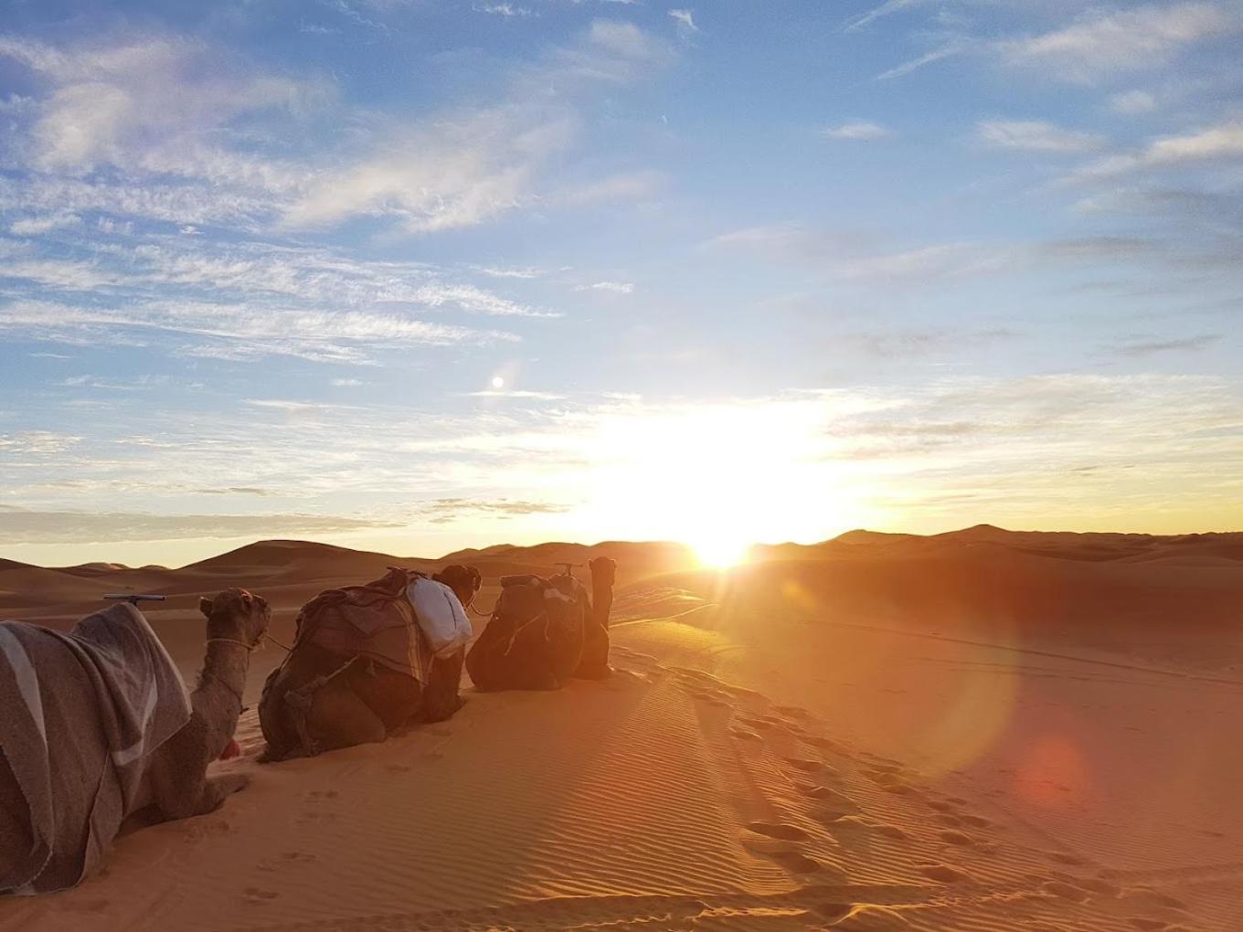 Les Roches Desert Camp Merzouga Exterior photo